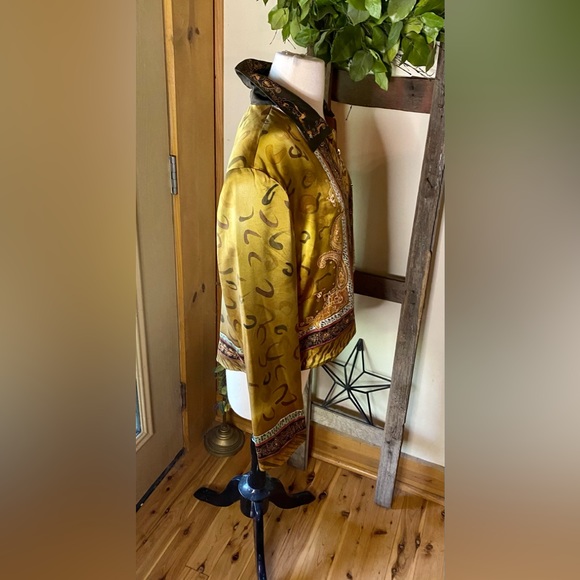 ⚜️Ruby Cho Silk Zip-up Jacket⚜️ VINTAGE - Picture 2 of 13